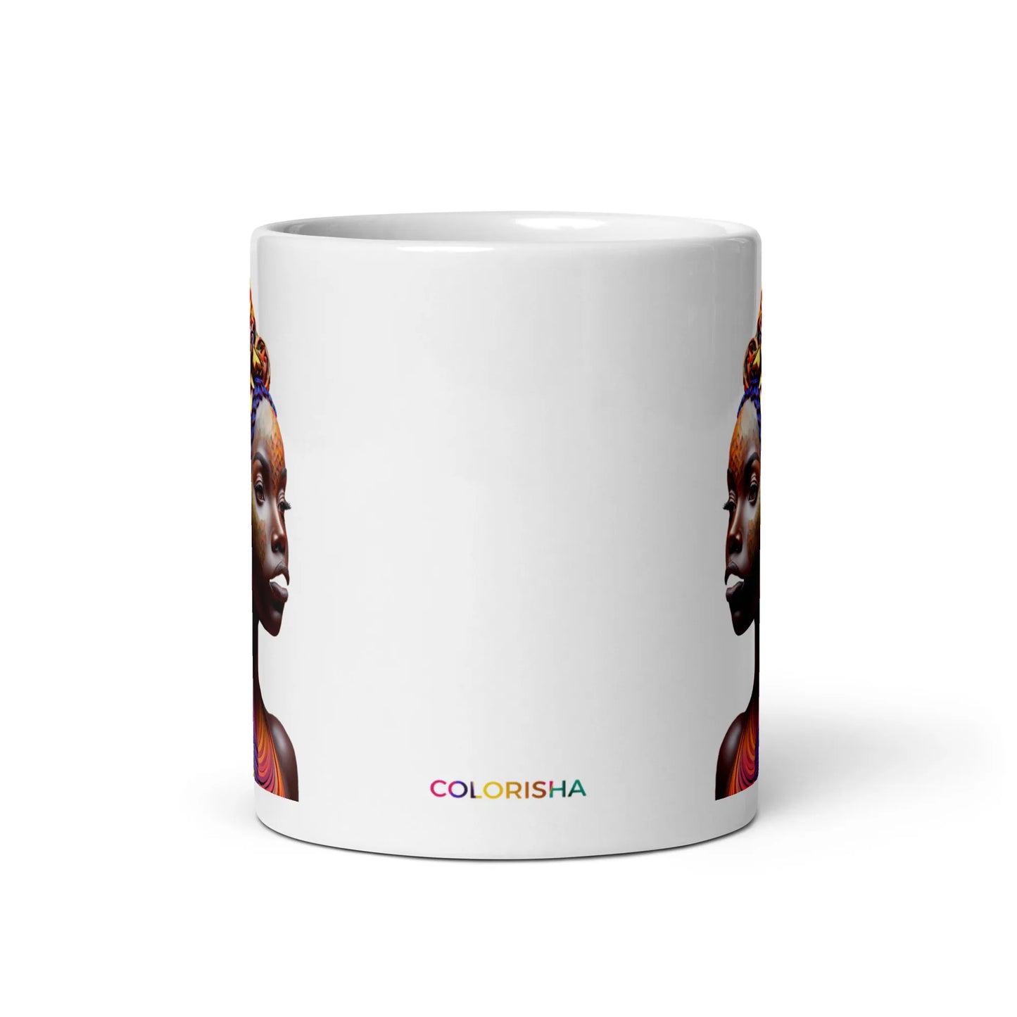 Rokya - White Glossy Mug - model n°4