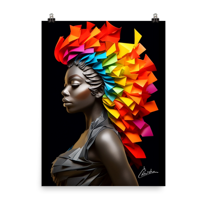 Vayana - model n°23 - Premium poster