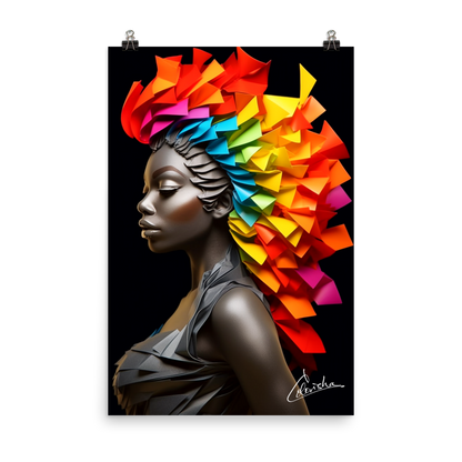 Vayana - model n°23 - Premium poster