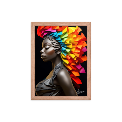 Vayana - model n°23 - Premium poster