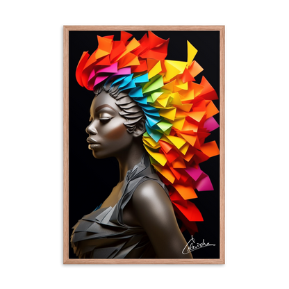 Vayana - model n°23 - Premium poster