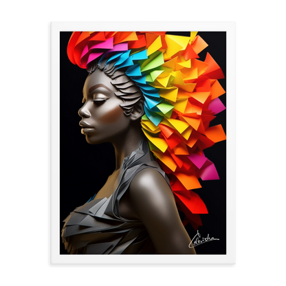 Vayana - model n°23 - Premium poster