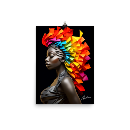 Vayana - model n°23 - Premium poster