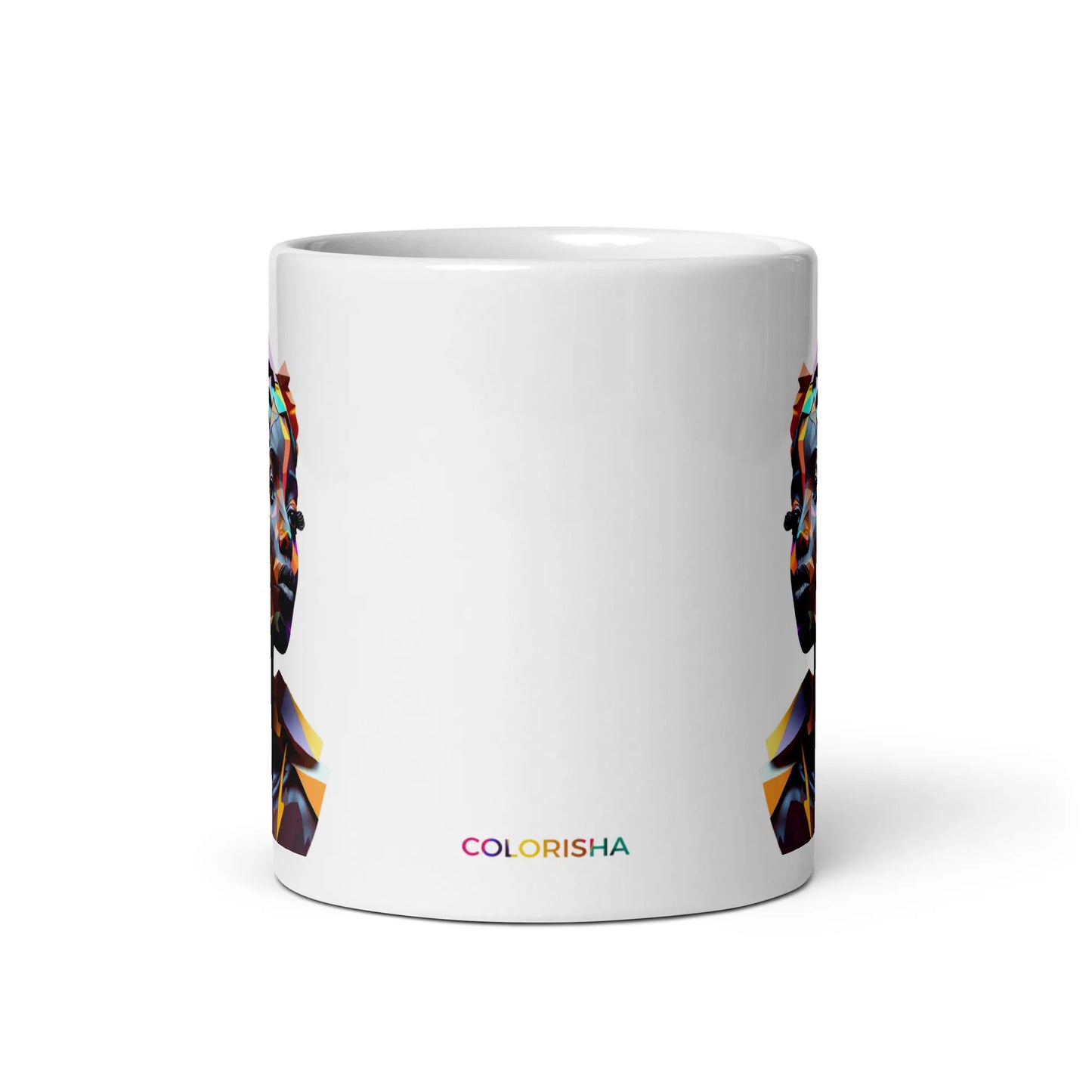 Assa - White Glossy Mug - model n°3