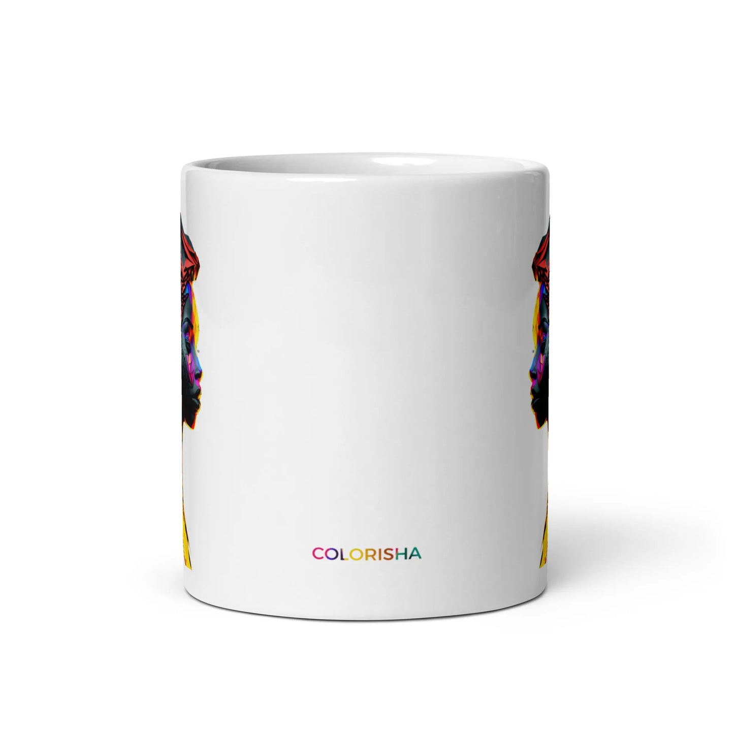 Fira - White Glossy Mug - model n°6